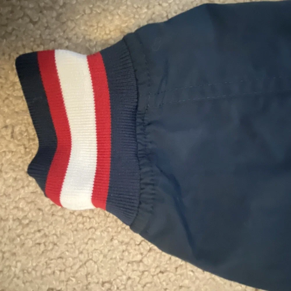 Kansas Jayhawks Gear For Sports Windbreaker Youth Large Blue  Pullover Vintage